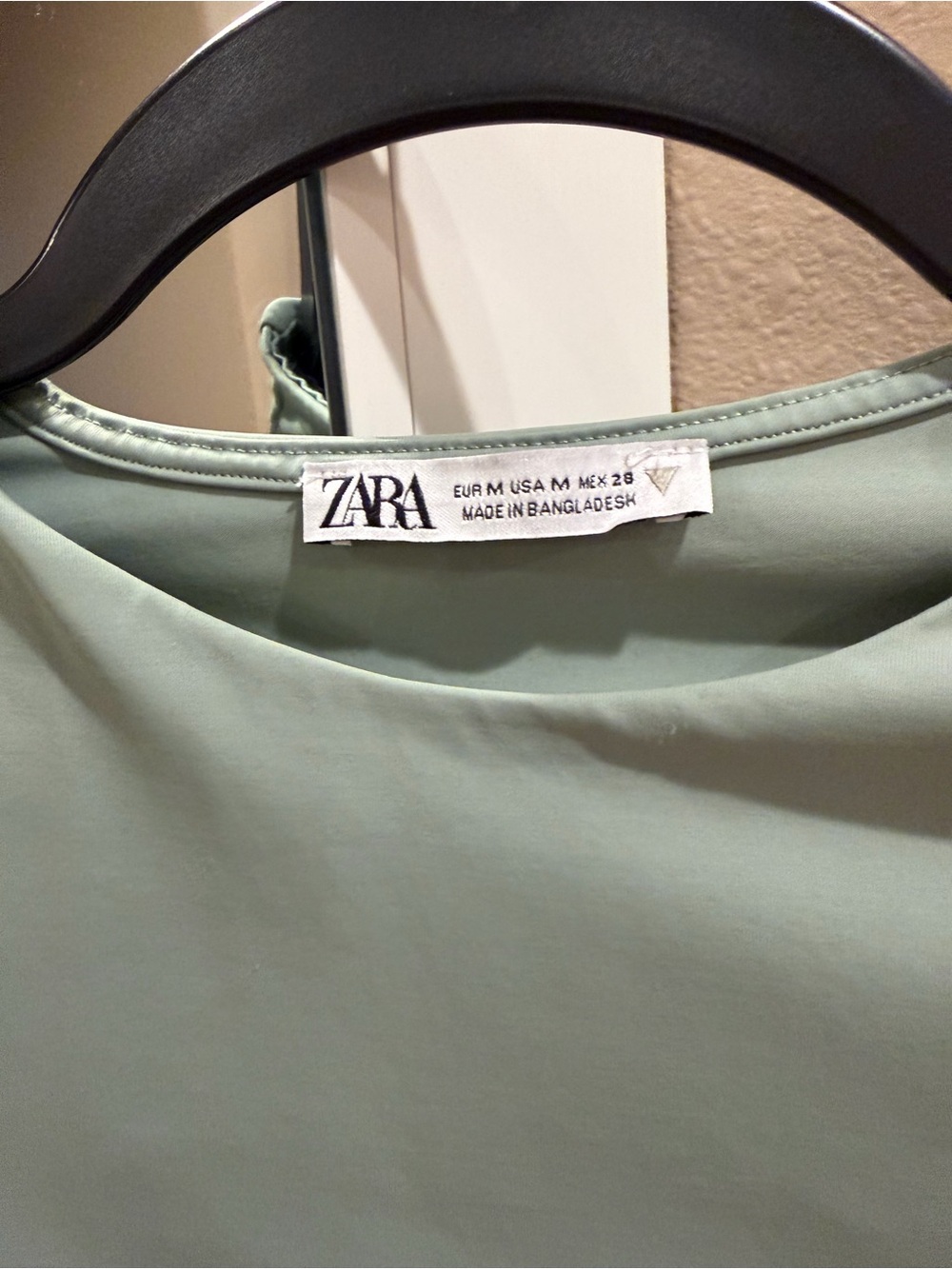 Zara Sage Green Camisole Top